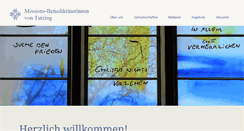 Desktop Screenshot of missions-benediktinerinnen.de